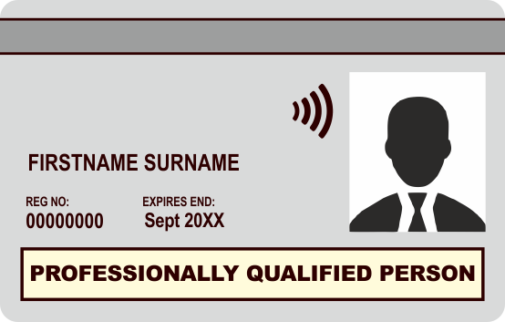 CSCS White Professionally Qualified Person Card