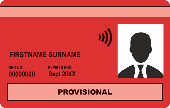 CSCS Red Provisional Card