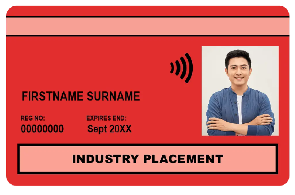 CSCS Industry Placement Card