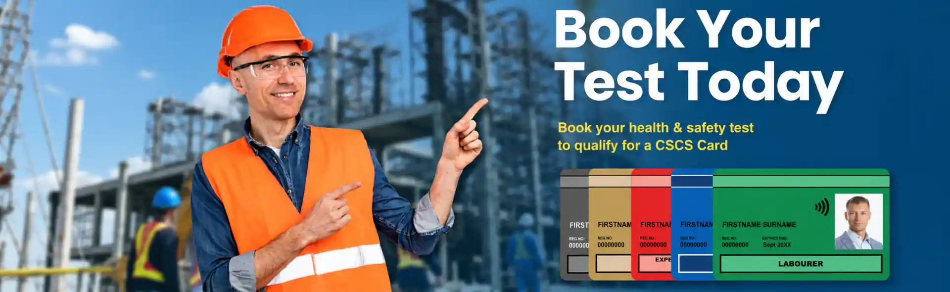 Book CITB Test & Apply for CSCS Card